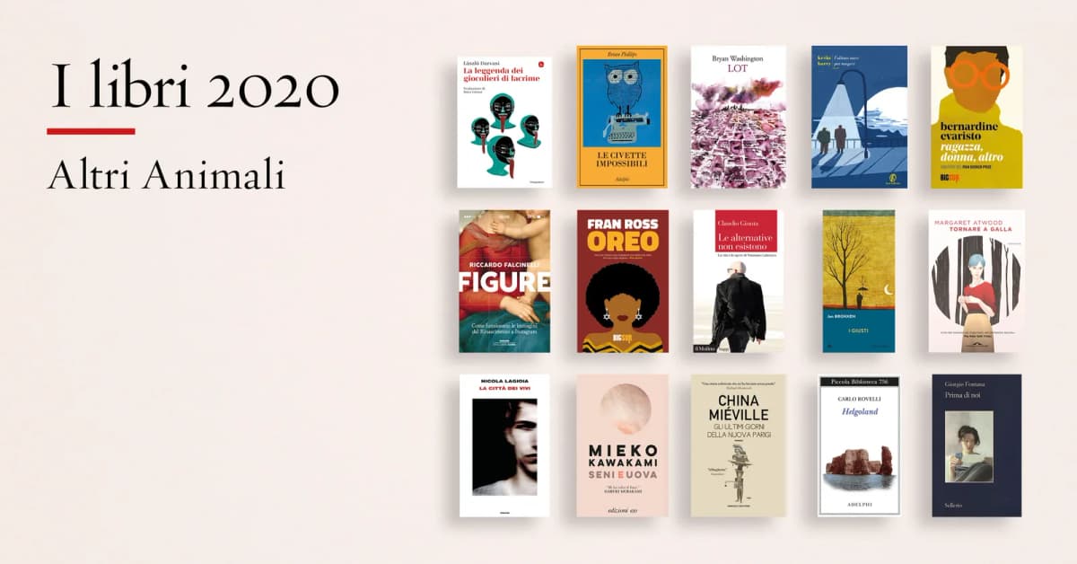 I libri del 2020 – Altri Animali