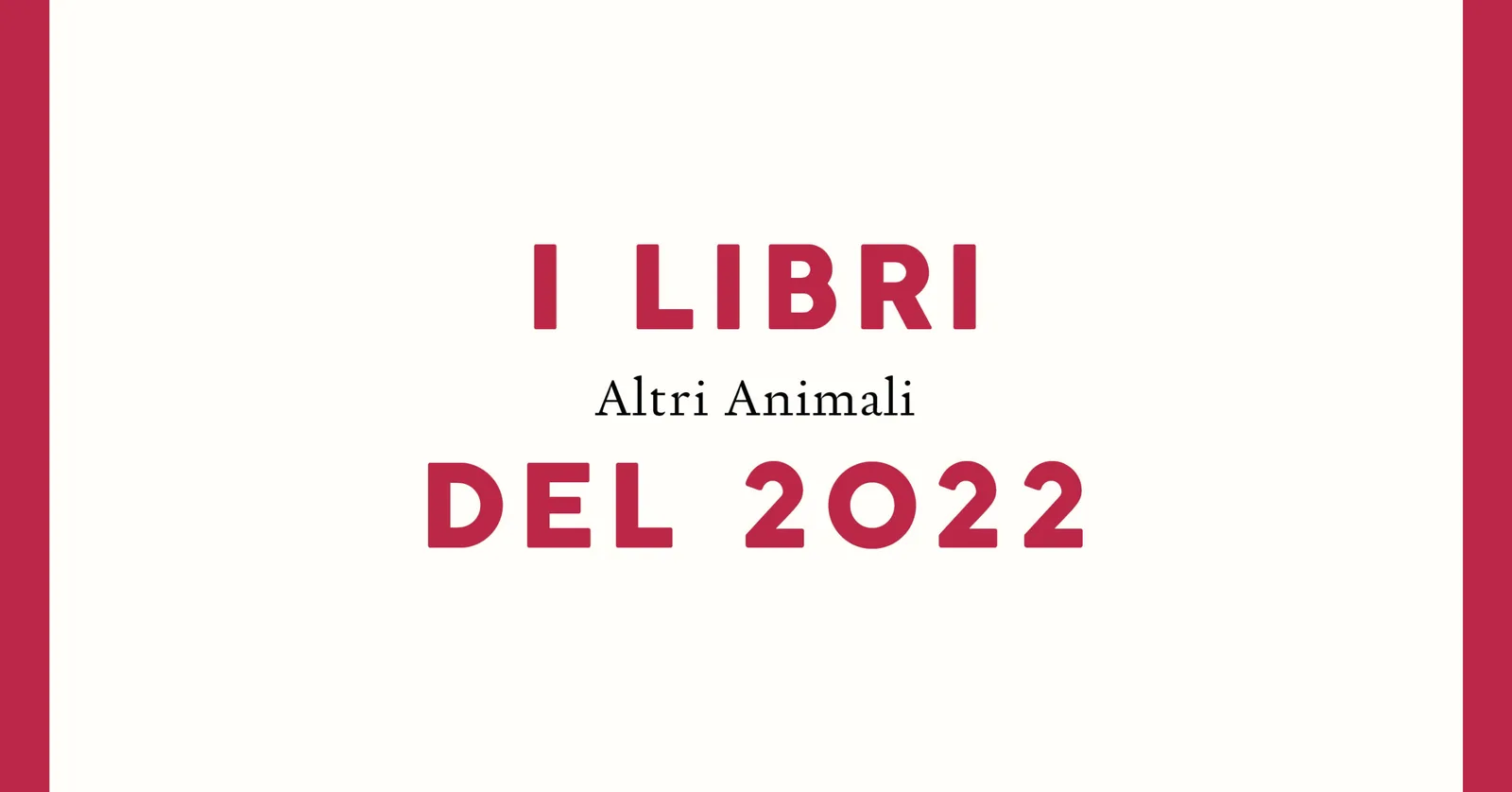 I libri del 2022